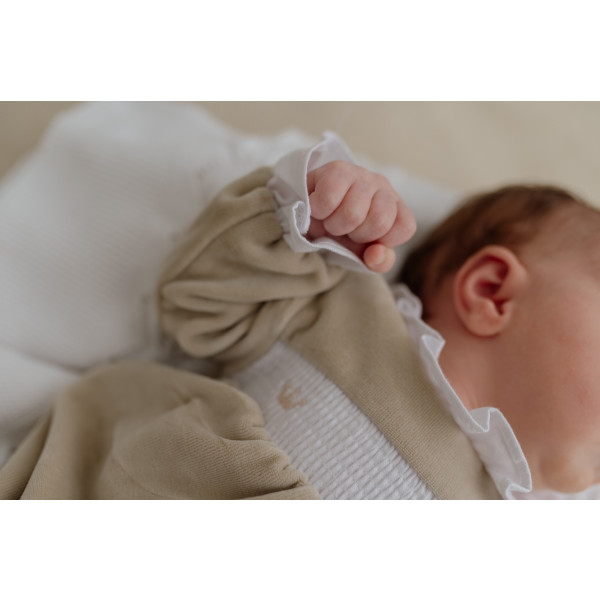 Mighty Love Babygrow Laminado Taupe